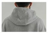 Fashionable Korean Personalized Hooded Sweatshirt Men's Letter Autumn and Winter Tops Japanese Casual Loose Pullover Jacket Tops