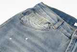 mens fashion ripped jeans blue straight baggy jeans trousers luxury loose casual distressed denim pants male 1 unique jeans style 4606