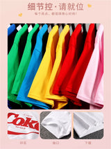 vaporwave vintage t-shirt featuring 2024 new summer round neck cartoon print high street t shirt tops