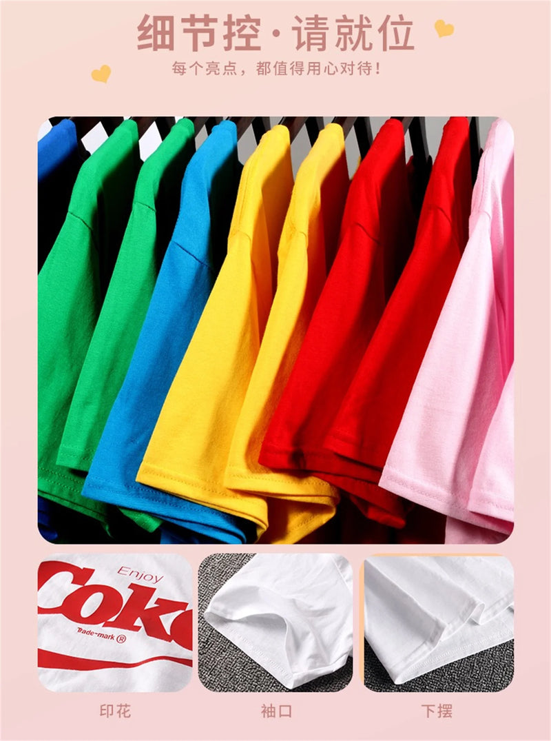 vaporwave vintage t-shirt featuring 2024 new summer round neck cartoon print high street t shirt tops