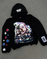 Vaporwave Drop – Harajuku Tracksuit Men Clown Print Hoodies Sweatshirt Oversi – Streetwear Fashion for Men & Women