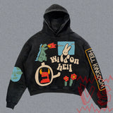 Skatercore Fit – Harajuku Skull Letter Oversized Sweatshirt Hoodie Body Armor – Streetwear Fashion for Men & Women