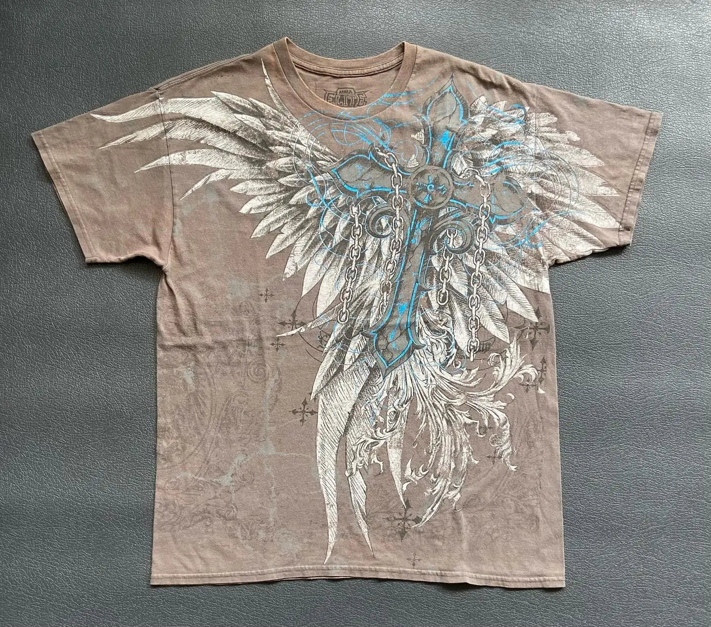 Harajuku Vintage print – Street Y2K New Gothic Printed Cotton T Shirt Men Harajuku Hi