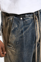 mens high street loose denim jeans casual straight retro washed jeans hip hop streetwear casual wide legs joggers baggy jeans unique joggers style 2870