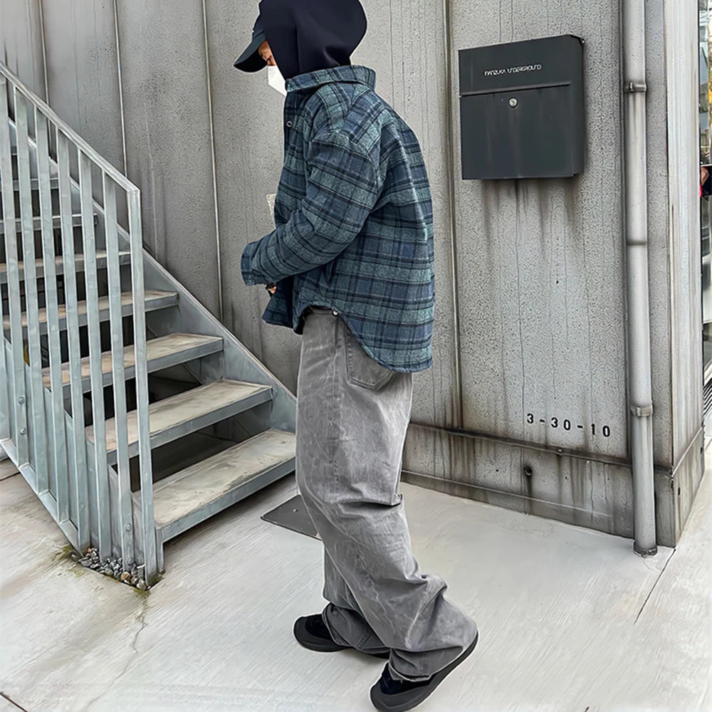Urban quilted parka vintage minimalist windbreaker