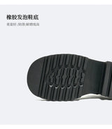 Men High Quality Genuine Leather Streetwear Fashion Casual Hip Hop Derby Shoes Cow Leather Rubber Foam Sole High Heels Shoes