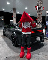 2023 Spring American Hip Hop Tide Brand Alphabet Foaming Hoodie Mens Y