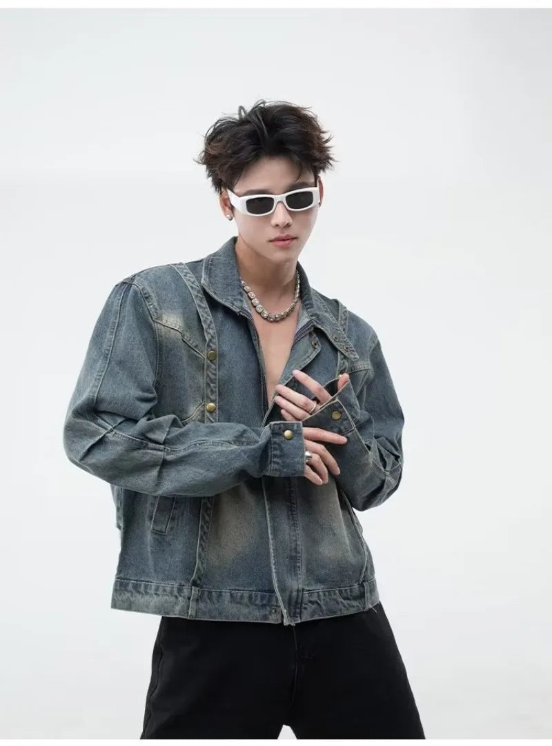 checkered varsity coat, layered streetwear look, trendy