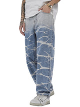 high street irregular tied dye biker jeans men denim straight jean pants 2023 motorcycle y2k trouser unisex hip hop casual pants vintage washed jeans