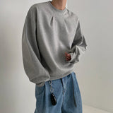 2024 Korean Fashion Crewneck Sweatshirts For Men Casual Design Pullover Y2K