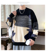 y2k fire graphic pullover, urban streetwear essential, y2k flame pullover top for edgy winter outfits