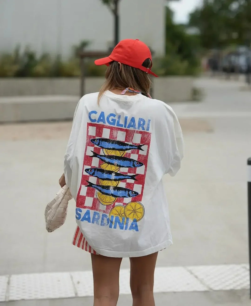 Sadcore Vintage t-shirt – Oversized Harajuku Summer Casual Popular Cherry Graphic T Sh
