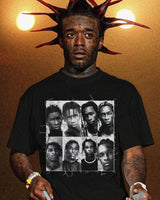 Anime Aesthetic print tee – Y2K Gothic Hip Hop Fashion Anime Cartoon Print Oversized Rou