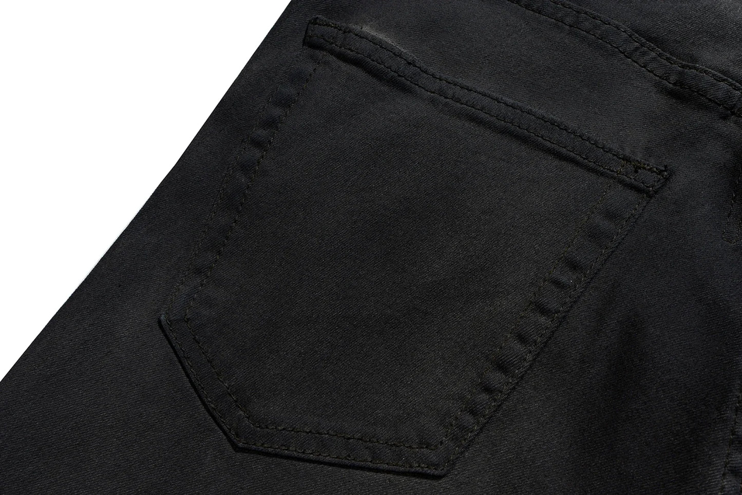 streetwear ro style gradient color baggy stacked baggy flare jeans for men and women straight washed casual denim trousers unique jeans style 4554