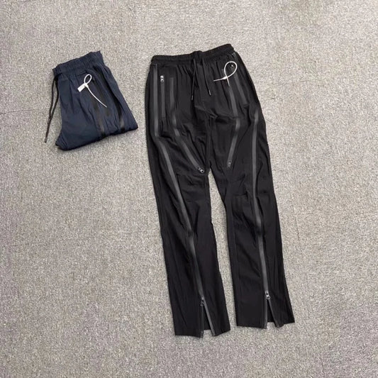 high new luxury men 2023 mycar nylon multi zipper comfortable parkour casual cargo pants outdoor waterproof overalls 24 military streetwear pants