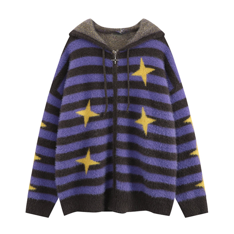 bold flame design top, high-street layer, cozy fashion fit, stylish street outfit, modern aesthetic appeal
