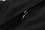 sadcore barcode glitch featuring undermycar 2024s trendy brand high quality color matching printed shoulder padded cotton coat jacket