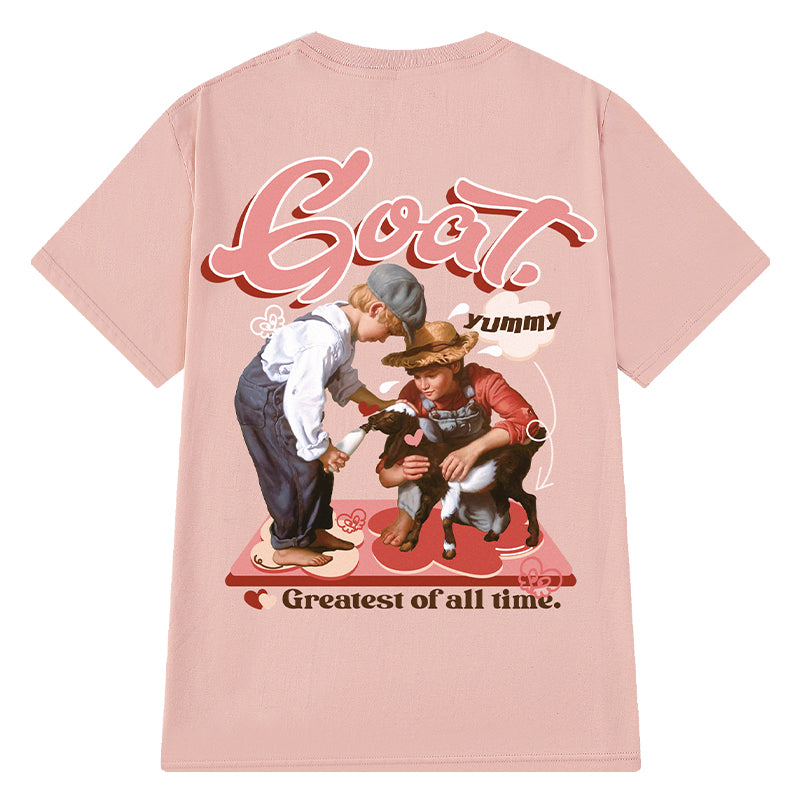 Glitchcore Aesthetic piece – Harajuku Anime Printed Streetwear T Shirt Mens Hip Hop T Shi