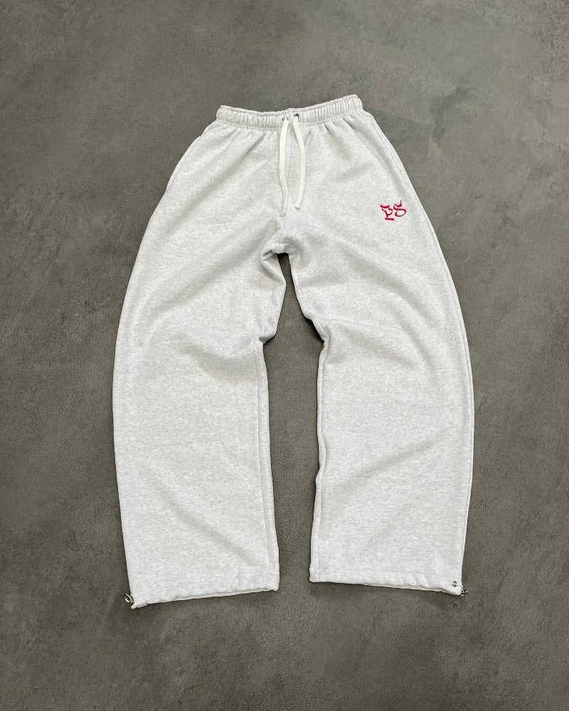 harajuku fashionable sweatpants women y2k casual loose versatile oversized nine point pants street fashion brand trousers men unique joggers style 3692