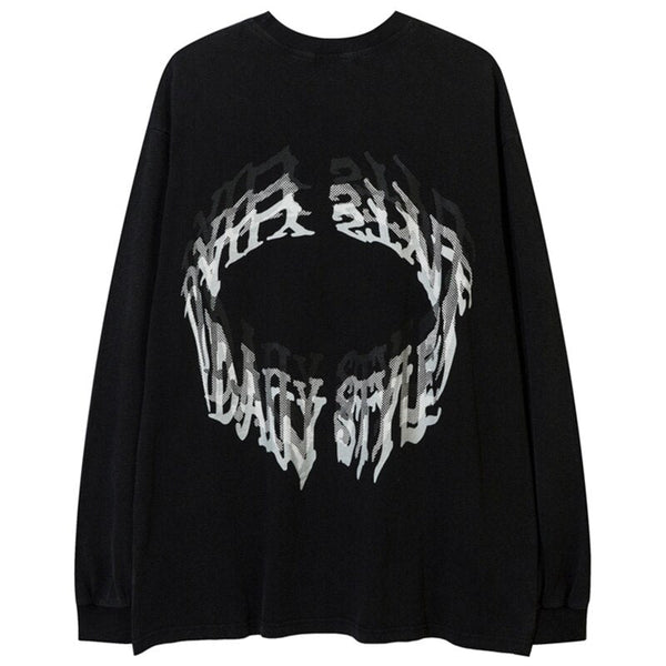 "Madness" Unisex Men Women Streetwear Graphic Sweatshirt Daulet Apparel