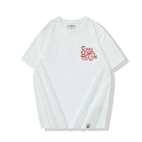 Gothic Crying angel – Vintage Amekaji Letter Printed T Shirt Men 2022 Spring Summe