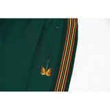 blackish green pants men woman 1 1 best quality side edge weaving embroidery logo drawstring loose casual new trousers relaxed fit trousers