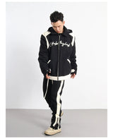 hip hop loose fit elastic waist pants fashion streetwear pants men casual loose bottom zipper drewstring sportwear pants joggers unique joggers style 2149