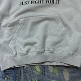 Baggy grunge skate hoodie with oversized fit and washed look