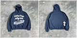 Retro Oversized Sportswear Fashionable Luxury Brand Revived King Print