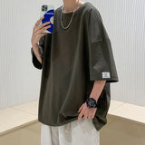 Anime Streetwear top – T Shirt Oversized Cotton Men Fashion Mens Summer Tshirts Ove