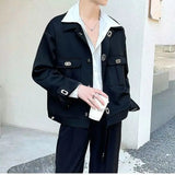 New Spring And Autumn Korean Style Trendy Jacket Three Piece Set For M