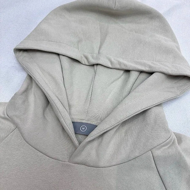 Streetwear hip-hop hoodie with bold typography