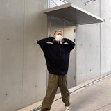 techwear flame hoodie for men with heavyweight knit, cold season layering fit, ideal for men’s fashion and seasonal streetwea