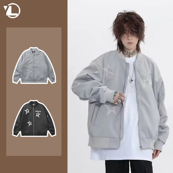 panelled street outerwear, high-street style, daily look