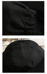 Y2K Skeleton Graphic Hoodie Layered Streetwear