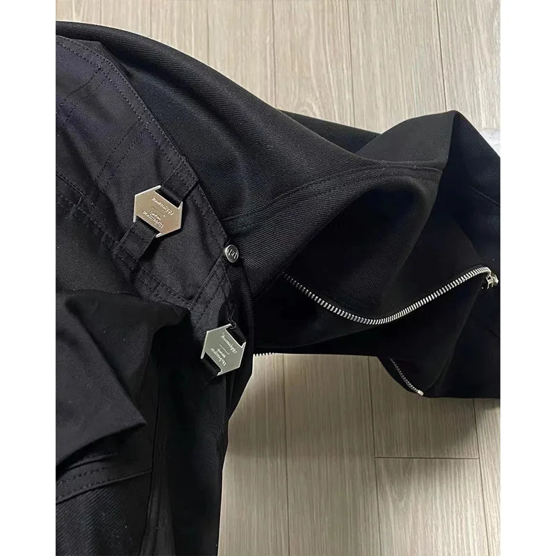 high new luxury men 2023 cotton under my car cotton comfortable parkour sweat casual pants sports functional cargo 378 unique cargo style 2049