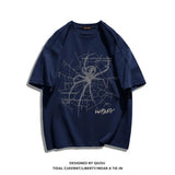 Glitchcore Melting smiley – Mens Pure Cotton T Shirt Short Sleeved Summer Thin Trendy Am