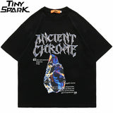 Gothic Oversized shirt – 2023 Men Hip Hop Streetwear T Shirt Harajuku Letter Graphic