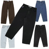 y2k gothic polar big boy baggy jeans cartoon embroidery streetwear mens womens fashion denim pants hot sell wide leg trouser 1 ripped baggy denim