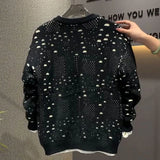 oversized flame knit top, unisex streetwear inspired by 2025 fashion trends, mens fashion layer for modern streetwear collect
