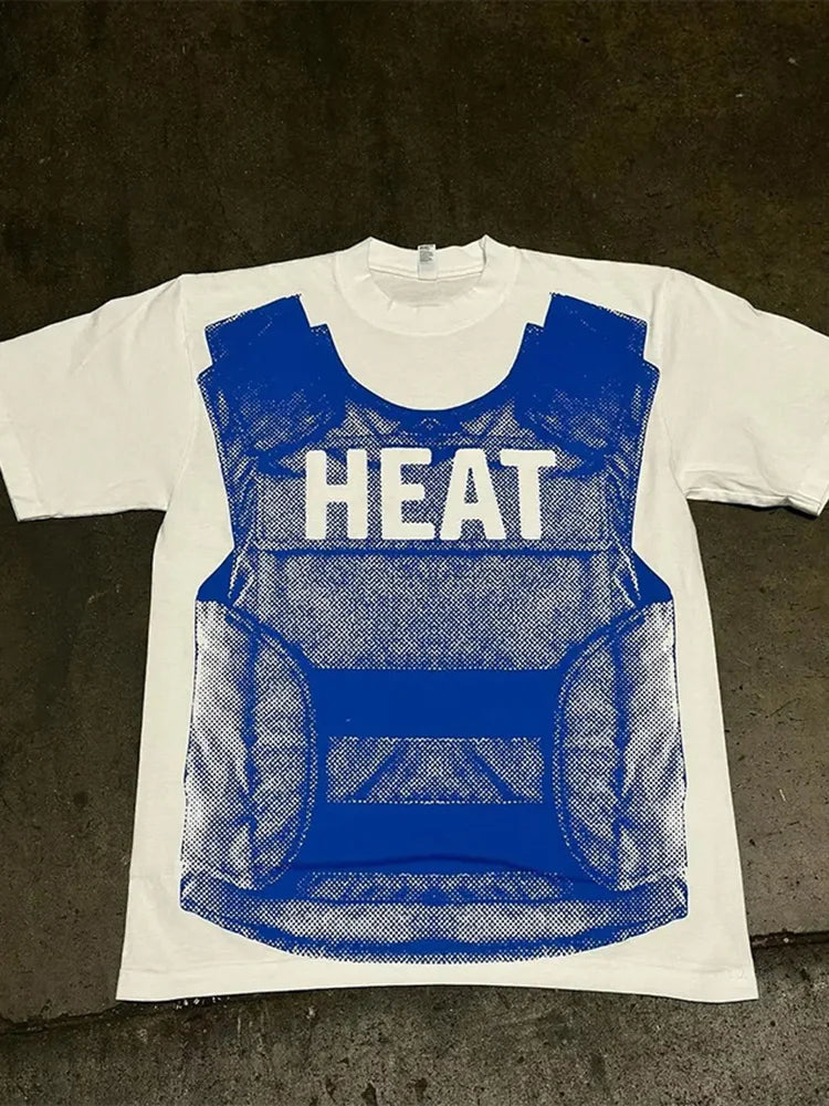 urban graphic tee with chaotic manga frames and neon flicker