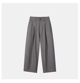 autumn winter plus velvet casual trouser men fashion loose thicken straight suit pant office man trousers unique default style 2293