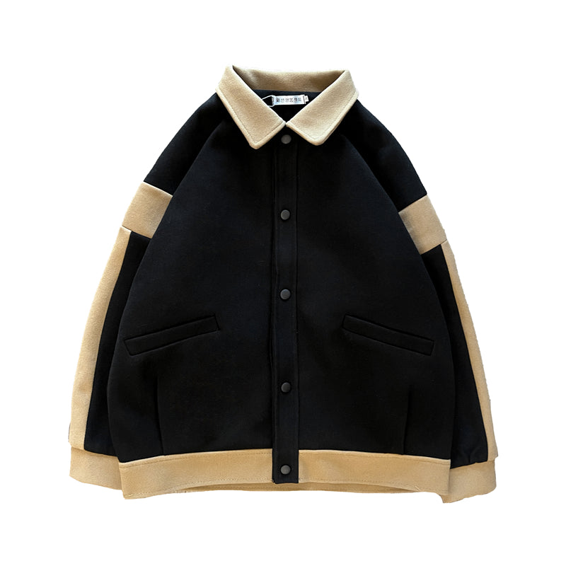 checkered varsity coat, layered streetwear look, trendy