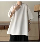 Gothic Broken heart – Summer Short Sleeved T Shirt Men Oversized Casual Round Neck