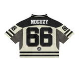 Hip hop high street versatile couples y2k tops loose casual retro summer ins trend baseball uniform short-sleeved T-shirt