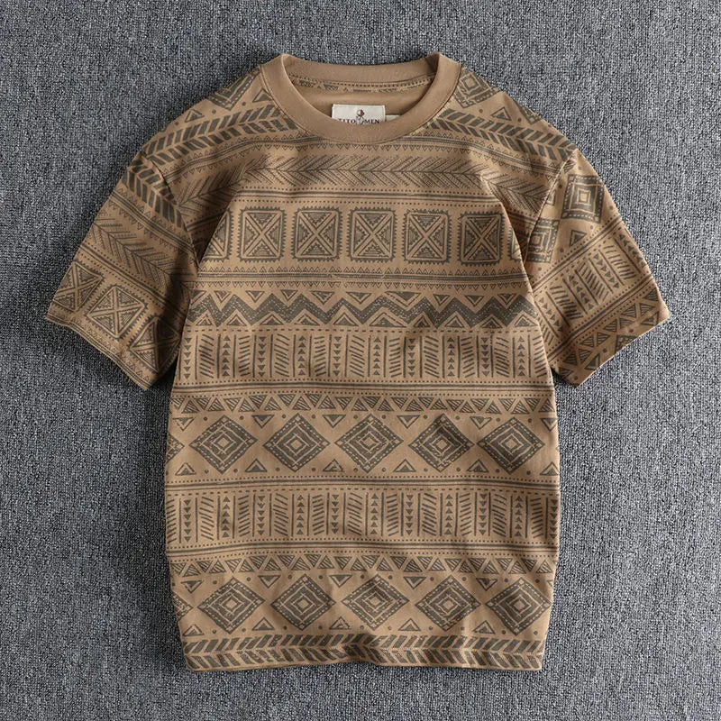 Y2k Tribal flame – Korean Summer Street Men And Women Trendy Personalized Print