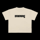 Trapwear Anime panel – New European And American Trendy Gothic Print Oversized T Sh