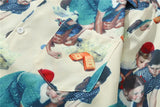Cuba Collar Men's Shirt Short Sleeve Summer Soft and Cool Material Hawaiian Shirts Man