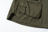 New 2024 Novelty High Zipper Function Tactics Heavy Skateboard Street Cotton Casual Shorts Kanye Hip-hop Parkour Cargo #U53