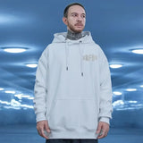 Funny Pixel Figure Graphic Hoodies For Men Autumn Y2K Streetwear Pullover